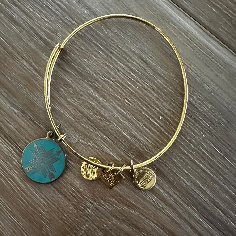 Alex & Ani  Friendship Wire Charm Bracelet